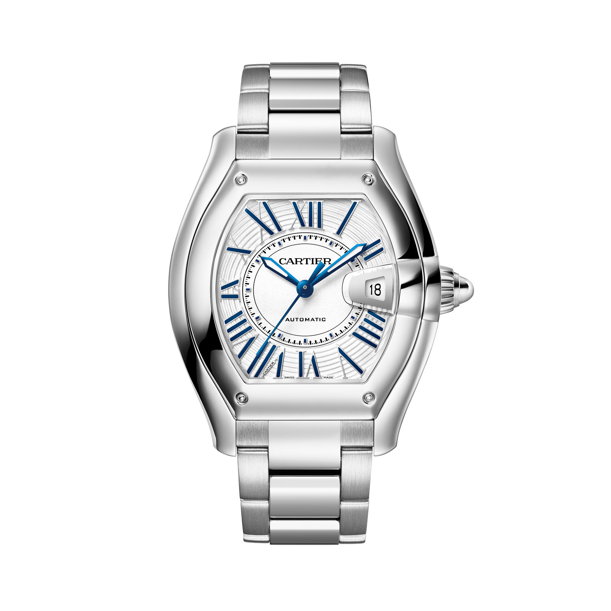 Cartier Roadster Large Automatic 47 X 39 mm Stainless Steel